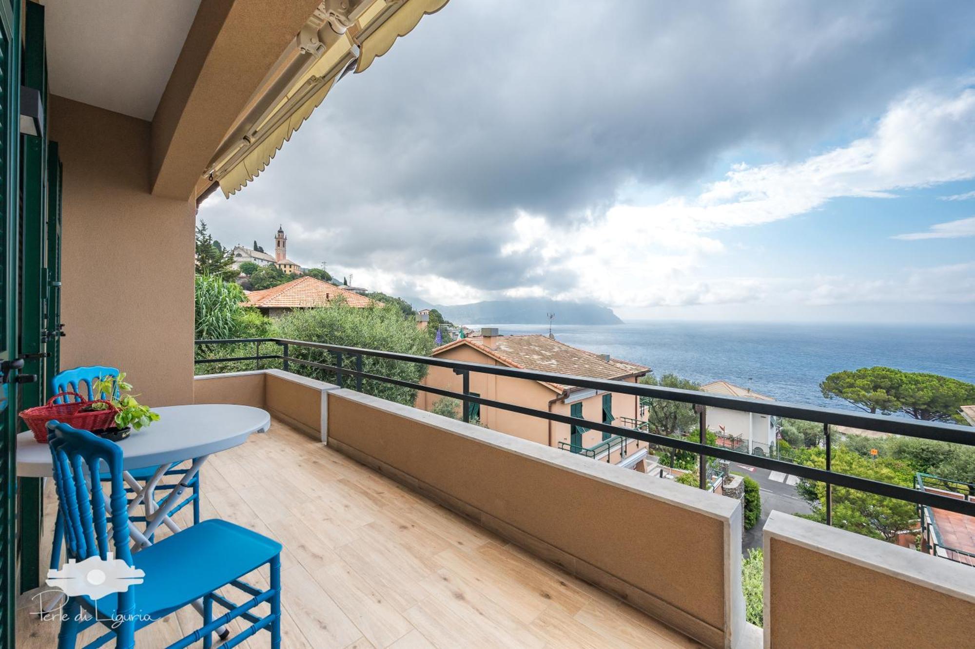 Alba E Tramonto Villa Pieve Ligure Ngoại thất bức ảnh